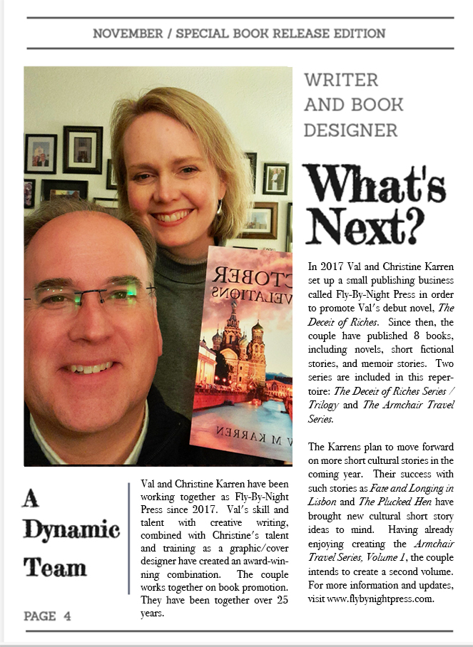 Writer and Book Designer