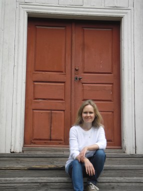 Christine at Doorway