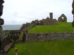 Peel Castle on St.Patricks island