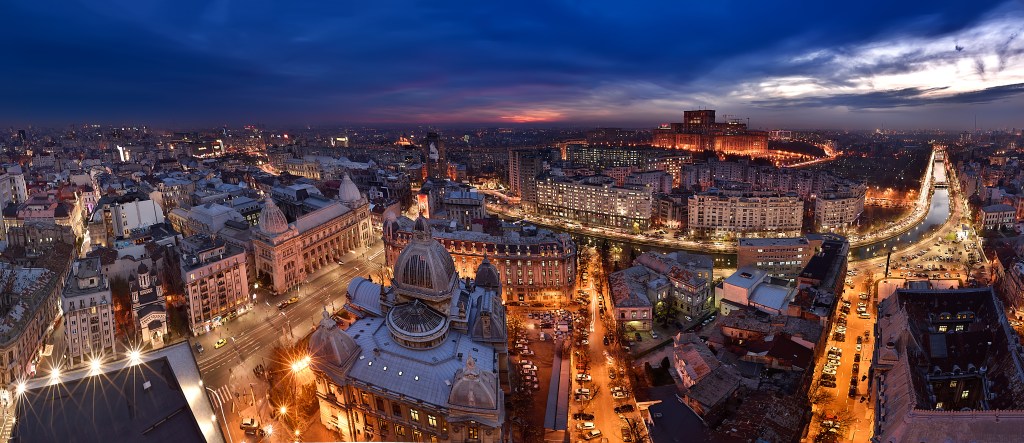 Bucharest from above.