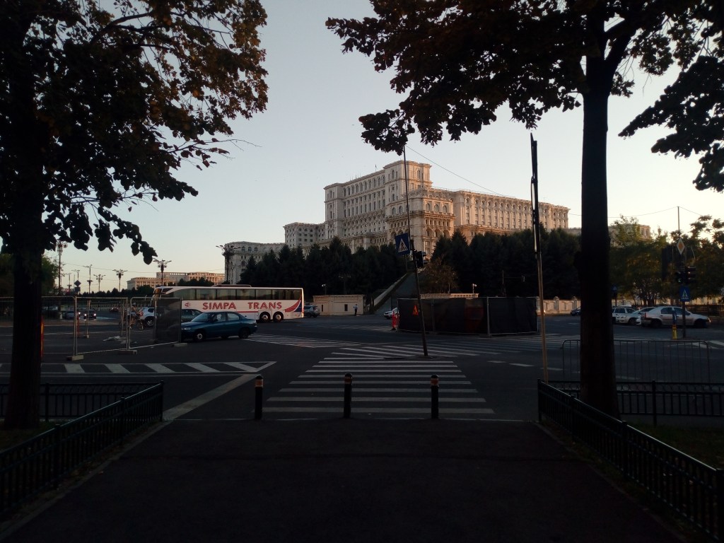 Casa Poporului, built under Nicolai Ceacescu, now houses the Romanian Parliament.