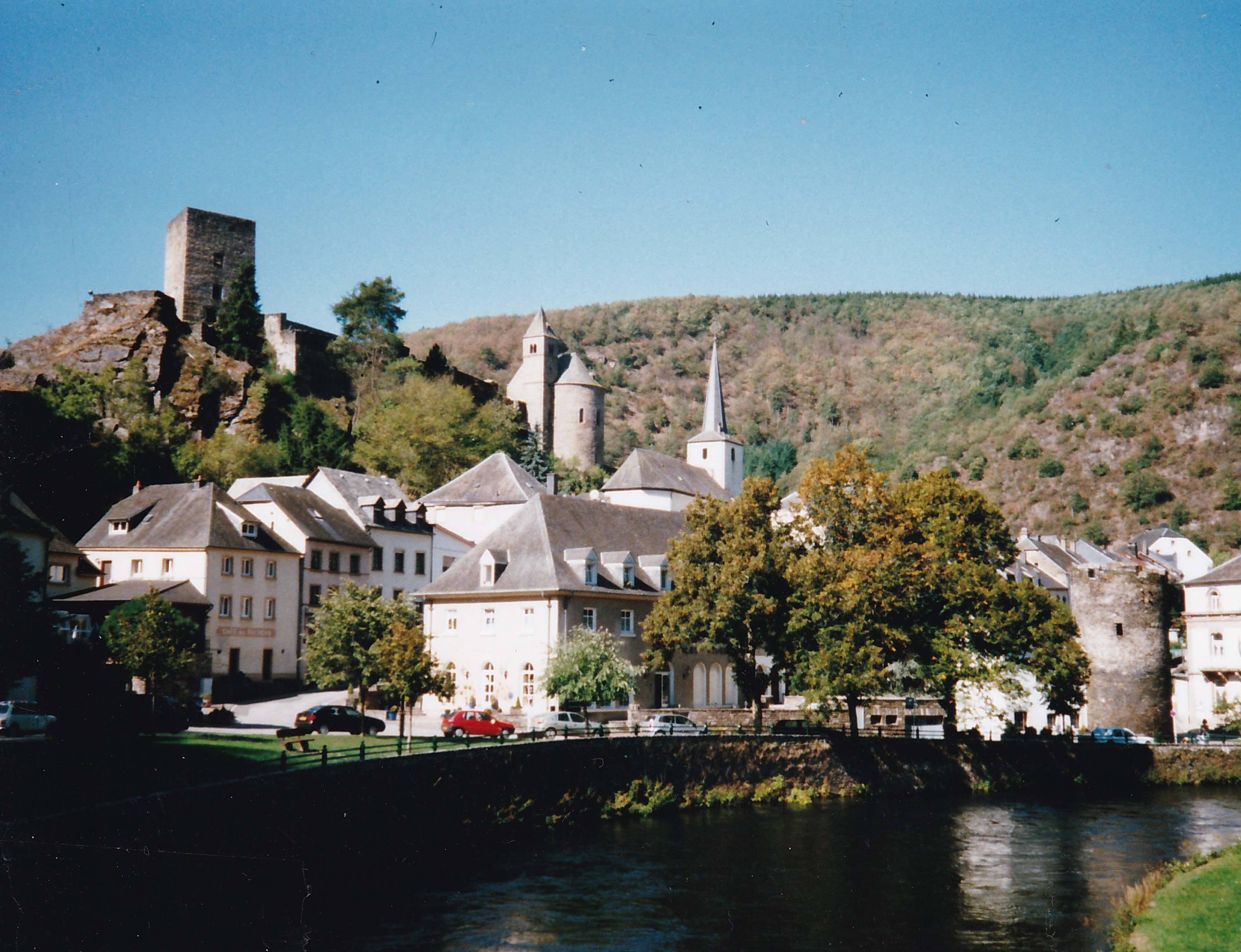 Esch sur Sure city scape