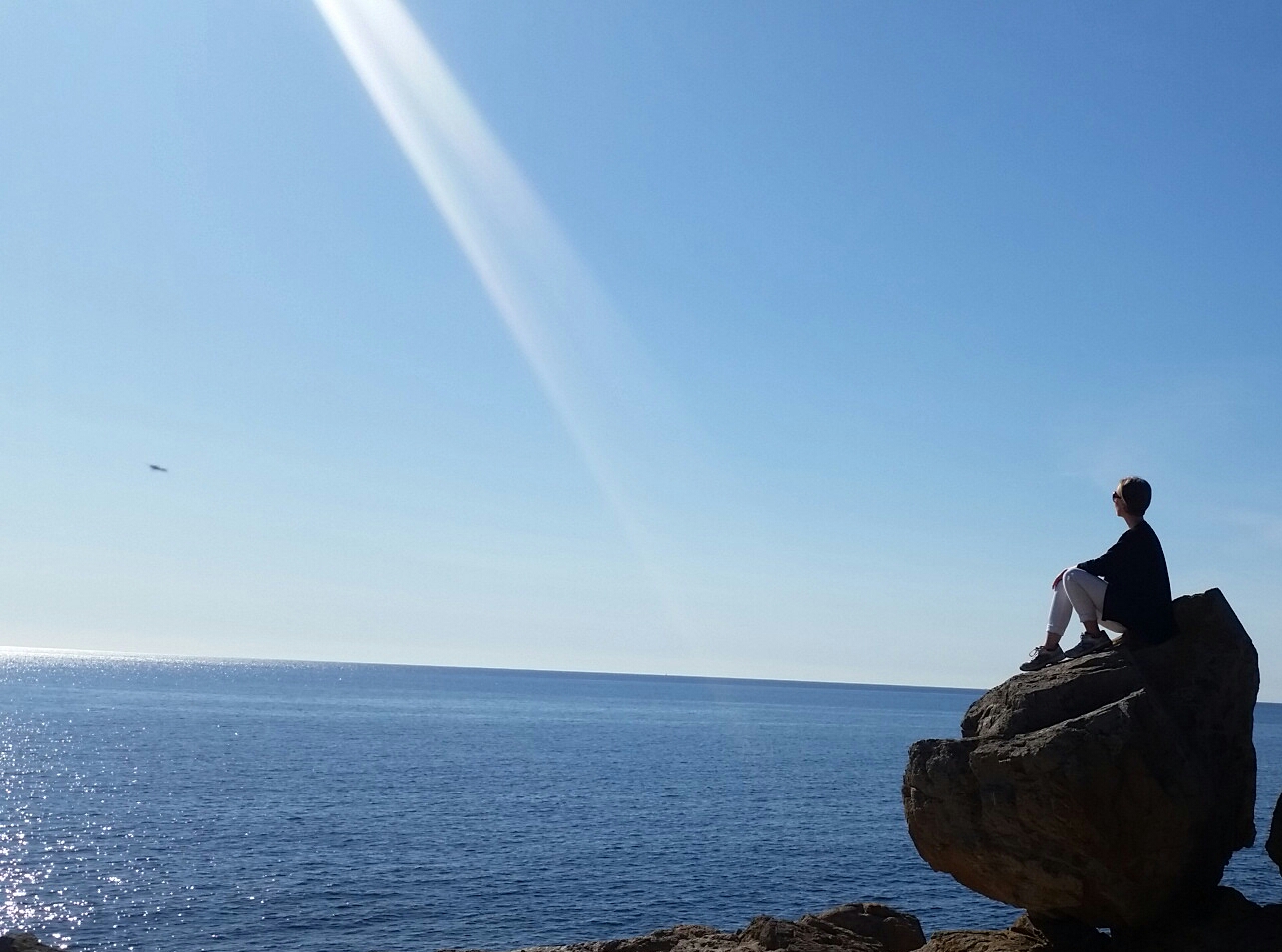 Rock Perch on Spanish Coast